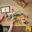 Kép 4/5 - LEGO® Ninjago: Ras és Arin szuper viharrepülője (71833)