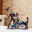 Kép 3/5 - LEGO® Super Heroes: Amerika Kapitány - Polgárháború csatajelenet (76314)
