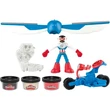Kép 2/4 - Play-Doh: Marvel Amerika Kapitány Moto Slicer játékszett - Hasbro