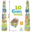 Kép 3/3 - 10 Cube Kockarakosgató játék - Erdő