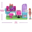 Kép 2/3 - Barbie: Mini BarbieLand - Fodrászat játékszett - Mattel