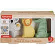 Kép 1/3 - Fisher-Price: Wood Fa állatos rakosgató - Mattel
