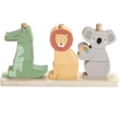 Kép 3/3 - Fisher-Price: Wood Fa állatos rakosgató - Mattel