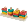 Kép 2/3 - Fisher-Price: Wood Fa formarakosgató fejlesztő játék - Mattel