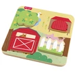 Kép 2/4 - Fisher-Price: Wood fa kukucsfarm készségfejlesztő játék - Mattel