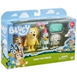 Kép 1/3 - Bluey: Add tovább a csomagot 4db-os játékfigura szett