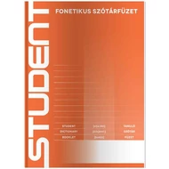 Szótár füzet