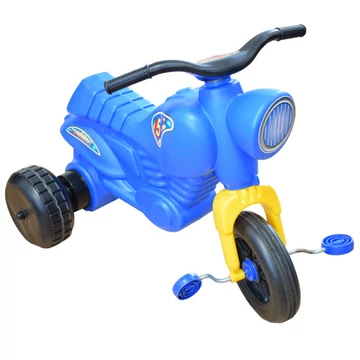 Lábbal hajtós tricikli kék színben - D-Toys