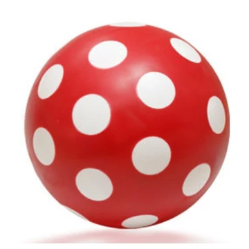 Pöttyös labda 22cm-es