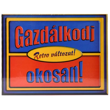 Retro Gazdálkodj okosan! társasjáték