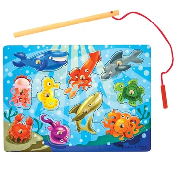 Mágneses horgászat fa készségfejlesztő - Melissa & Doug