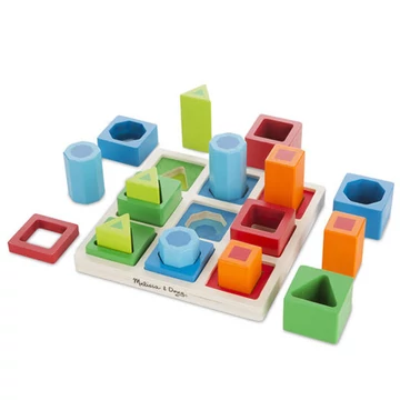 3D formaegyeztető fa készségfejlesztő - Melissa & Doug