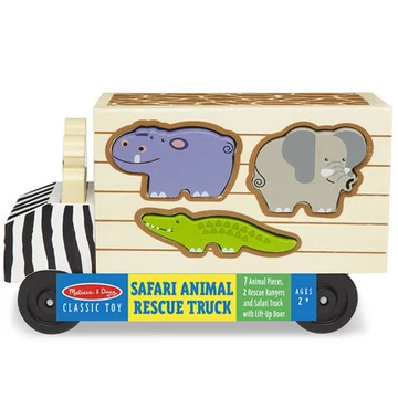 Fa állatos formaillesztő játék - Melissa & Doug