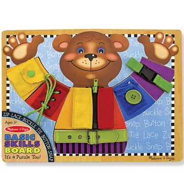Öltöztethető maci fajáték - Melissa & Doug