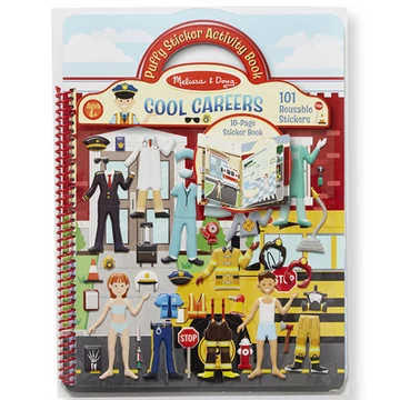 Foglalkozások pufi matrica készlet - Melissa & Doug