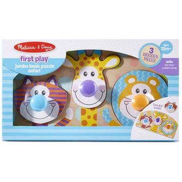 Szafari fa puzzle fogantyúval - Melissa & Doug