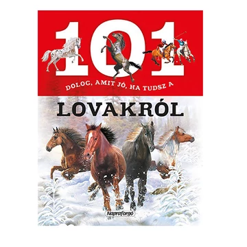 101 dolog, amit jó, ha tudsz a lovakról ismeretterjesztő könyv