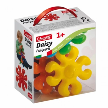 Quercetti: Bébi pattintós játék - polipok 6db-os