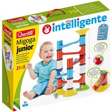 Quercetti: Migoga juniors golyópálya készlet 31db-os