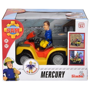 Sam a tűzoltó: Mercury quad jármű figurával - Simba Toys