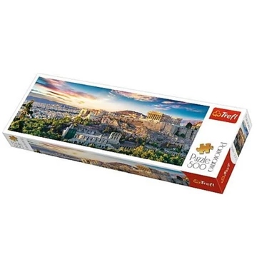 Akropolisz, Athén Panoráma puzzle 500db-os - Trefl