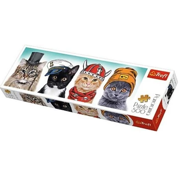 A bolyhos csapat Panoráma puzzle 500db-os - Trefl