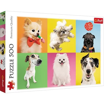 Kutyák 500db-os puzzle - Trefl