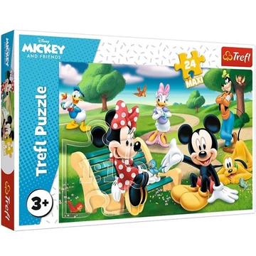 Mickey egér és barátai 24db-os Maxi puzzle - Trefl