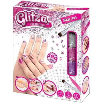 Glitza Fashionista - Körömdíszítő szett
