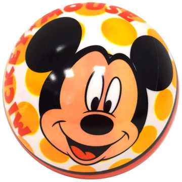 Mickey egér gumilabda 14cm kétféle változatban