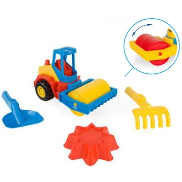 Tech Truck Úthenger homokozó szettel 24cm - Wader