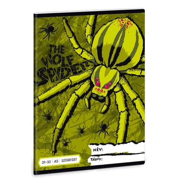 The Wolf Spider szótárfüzet A/5