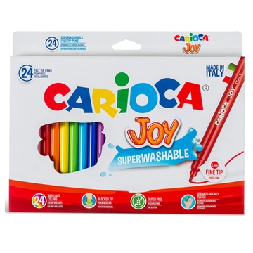Lemosható filctollszett 24db - Carioca