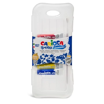 Színes tempera készlet 7db 7,5ml - Carioca