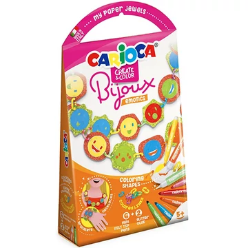Bijoux Emotics ékszerkészítő kreatív játékszett - Carioca