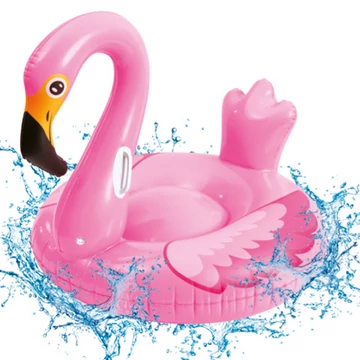 Flamingó felfújható nagy lovaglómatrac 175cm