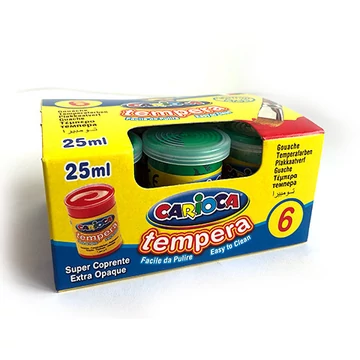 Világoszöld tempera tégelyben 6x35gr - Carioca