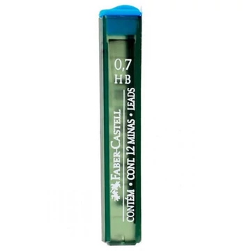 Faber-Castell: Ironbetét 12 db-os, 0,7 mm, HB