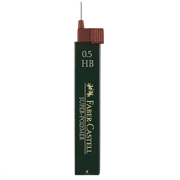 Faber-Castell: Super Polymer ironbetét 0,5mm, 12db-os, HB