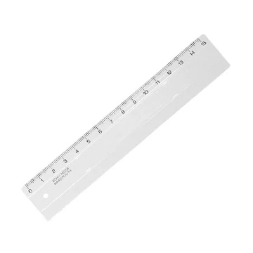 ICO: vonalzó átlátszó 15cm-es