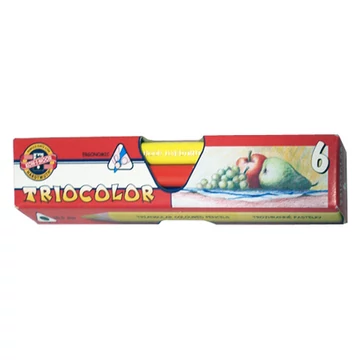 ICO: 3151 Tricolor színes ceruza 6db-os - Koh-I-Noor