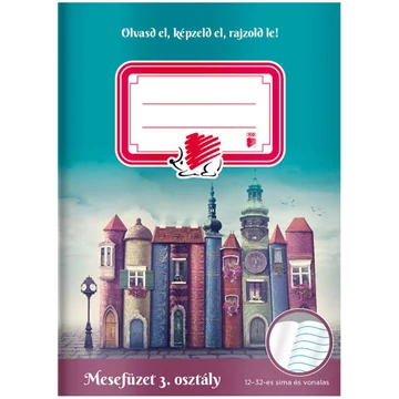 ICO: SÜNI harmadik osztályos mesefüzet A/5-ös 12-32-es vonalazással