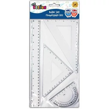 Vonalzó készlet 4db-os 30cm-es