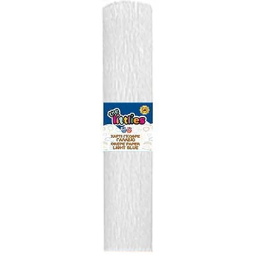 Krepp papír fehér színben 50x200cm