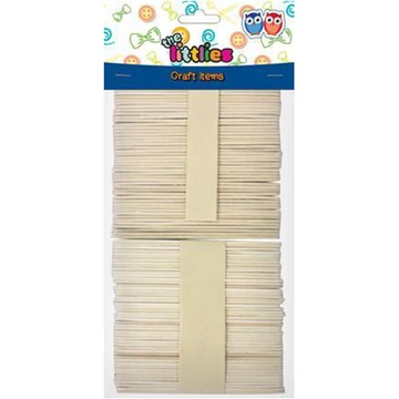 Natúr fa spatula 114x10x2mm 100db-os dekordísz csomag