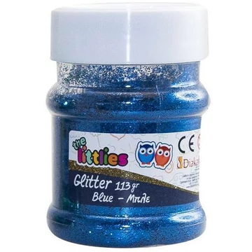 Csillámpor kék színben 113gr