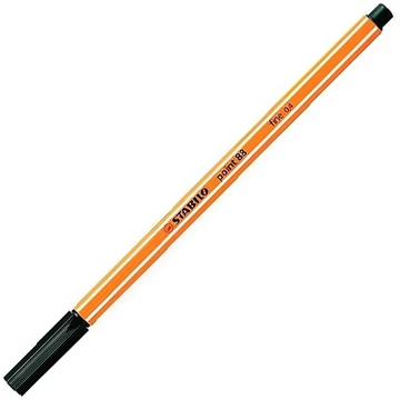 Stabilo: Point 88 tűfilc fekete színben 0,4mm