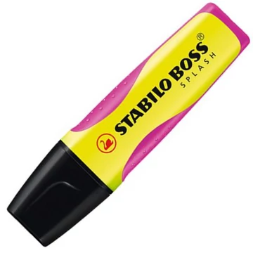 Stabilo: BOSS SPLASH szövegkiemelő 2-5mm-es sárga színben