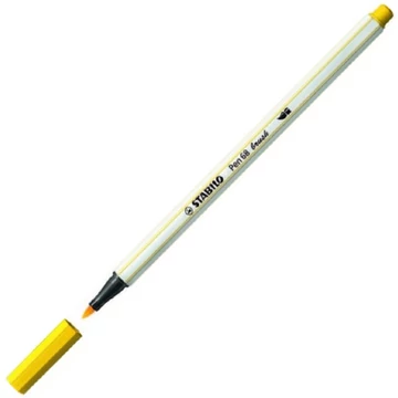 Stabilo: Pen 68 brush ecsetfilc sárga