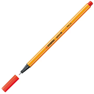 Stabilo: Point 88 világospiros tűfilc 0,4mm